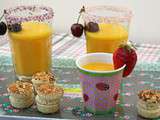 Smoothie mangue orange banane