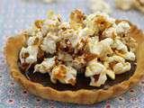 Tartelettes au carambar et pop-corn