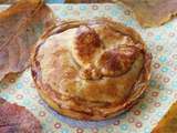 Tourte à l'effiloché de canard et aux pommes