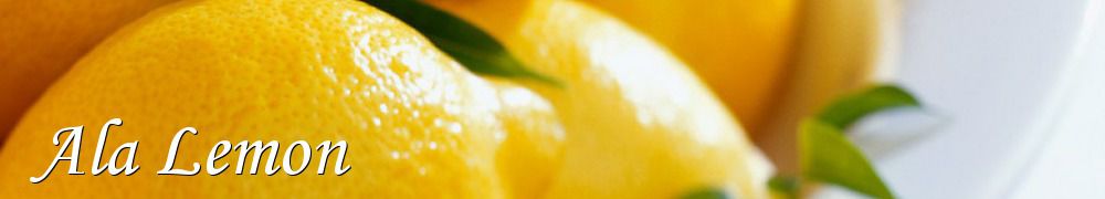 Recettes de Ala Lemon