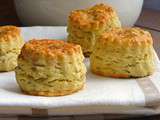 Scones au bleu, au cumin et au yaourt grec