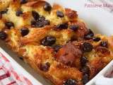 Bread pudding orange et chocolat