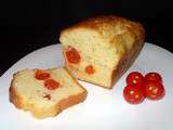 Cake au chèvre et aux tomates cerises