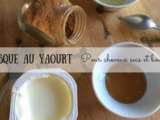 Masque au yaourt pour cheveux secs