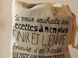 Tote bag  je vous souhaite 