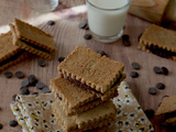 Biscuits granola fourrés au chocolat sans gluten lait oeufs