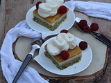 Entremet crème chocolat blanc mangue