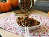 Granola salé { sans gluten, végétalien}