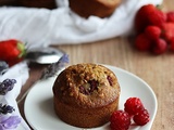 Muffins pralin framboises