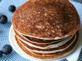 Pancakes coco { sans gluten, sans lait, sans œufs }