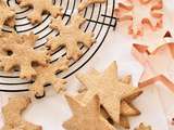 Spéculoos aux épices de Noël, bio {sans gluten, sans lait, sans oeufs}