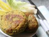 Steak végétal lentilles jaunes et quinoa noir, Bio sans oeufs, gluten ni lait