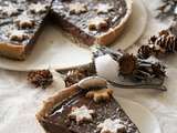 Tarte à la crème au chocolat { sans gluten, sans lait, sans oeufs }