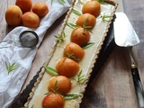 Tarte abricots panna cotta verveine