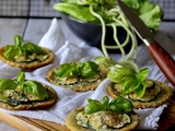 Tartelettes fines aux courgettes