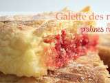 Galette des rois : frangipane et pralines roses