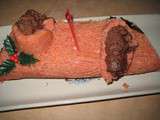 Bûche rose