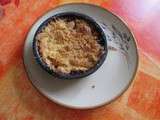 Crumble aux abricots