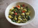 Salade de pommes de terre aux haricots verts