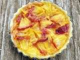 Tartelettes aux nectarines et sa crème d’abricots