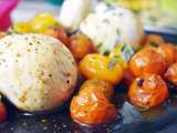 Tomates rôties et burrata