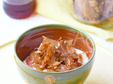 Chips de feuilles de filo sucrées – Topping croustillant