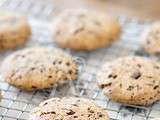 Cookies au chocolat, beurre & huile d’olive