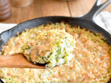 Gratin de courgettes au riz & parmesan