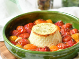Ricotta au four & tomates cerises rôties