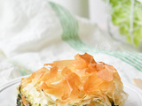 Tourte filo aux épinards & viande hachée