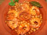 Chtitha aux gambas (Chtitha qamroune)