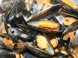 Moules à la crème et paprika