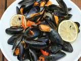 Moules au citron vert épicées