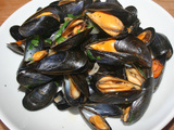 Moules aux persil et poivre noir