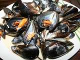 Moules d'Espagne au pain d'épices