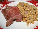 Narine de cochon aux pois chiches