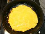 Omelette sauce 4 fromages