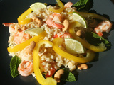 Salade de riz aux crevettes