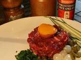 Steack tartare au couteau