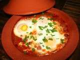 Tajine aux oeufs et tomates