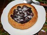 Tarte fine aux cranberries