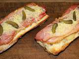 Tartines aux restes de raclette