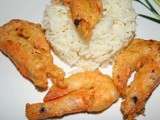 Tempura de crevettes tropicales