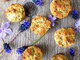 Muffin salé à la roquette #vegan