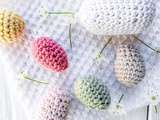 Œuf de Pâques au crochet pour les tout petits