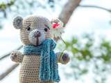 Ourson au crochet, Teddy l’amigurumi