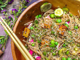 Salade de nouilles soba