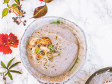 Soupe crémeuse chou-fleur & champignons