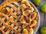 Tarte aux figues fraîches, amandes & épices