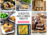 13 recettes avec le moule Tablette Guy Demarle